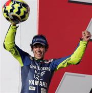 Rossi on Podium