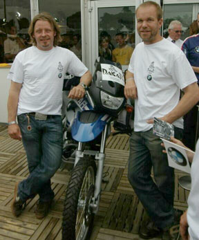 Simon Pavey and Charley Boorman