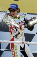 Rossi Celebrates