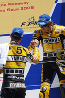 Rossi and Edwards celebrate double podium