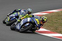 Rossi and Sete Gibernau