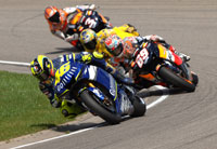 Rossi wins at Sachsenring