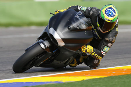 Alex Barros Tests At Valencia