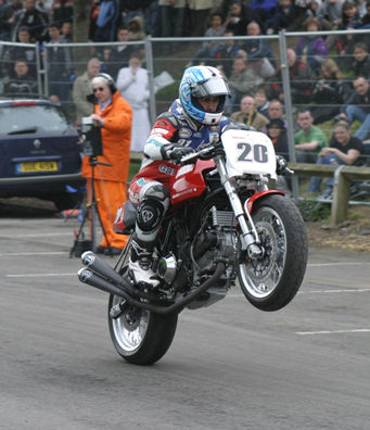 Leon Haslam on a Ducati 1000