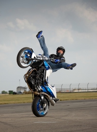 Mattie Griffin BMW Stunt Rider