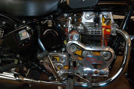 1955 Royal Enfield Meteor 700cc Secioned Show Model